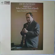 LP - Sibelius (Oistrakh) - Violin Concerto / Swan Of Tuonela - Red eye stereo