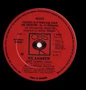 LP - Sibelius (Oistrakh) - Violin Concerto / Swan Of Tuonela - Red eye stereo