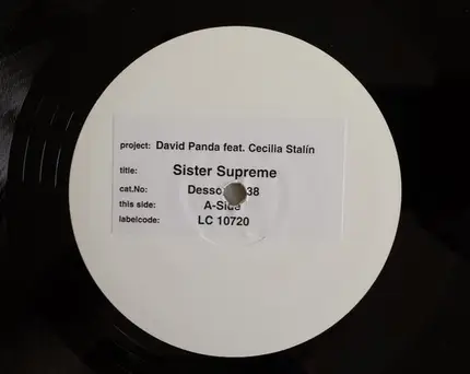 David Panda Feat. Cecilia Stalin - Sister Supreme
