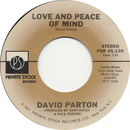 David Parton - Isn't She Lovely