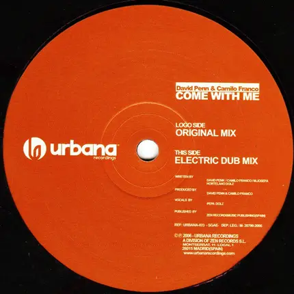 David Penn & Camilo Franco - Come With Me
