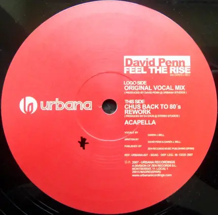 David Penn Feat. Daren James Bell - Feel The Rise