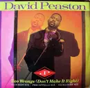 12inch Vinyl Single - David Peaston - Two Wrongs (Don't Make It Right)