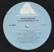 LP - David Pomeranz - It's In Everyone Of Us