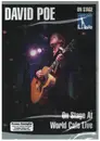 DVD - David Poe - On Stage At World Cafe Live - Still Sealed