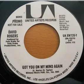 David Rogers - Got You On My Mind Again