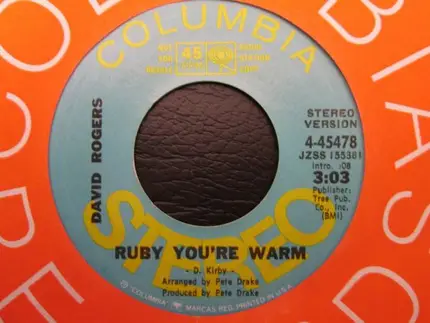 David Rogers - Ruby You're Warm