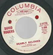 7inch Vinyl Single - David Rogers - The Little White Cloud That Cried / Dearly Beloved