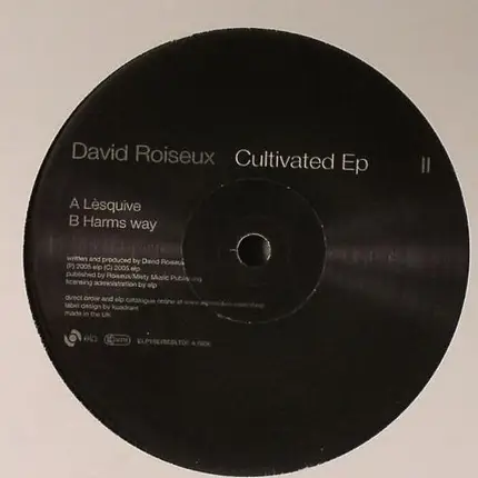 David Roiseux - Cultivated EP II