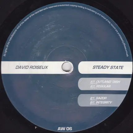 David Roiseux - Steady State