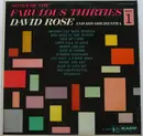 LP - David Rose & His Orchestra - Songs Of The Fabulous Thirties - Part I