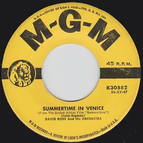 David Rose - Summertime In Venice