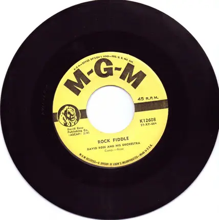 David Rose & His Orchestra - Rock Fiddle / Swinging Shepherd Bues