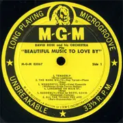 LP - David Rose & His Orchestra - Beautiful Music To Love By