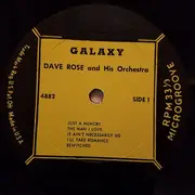 LP - David Rose & His Orchestra - Dave Rose And His Orchestra - Mono