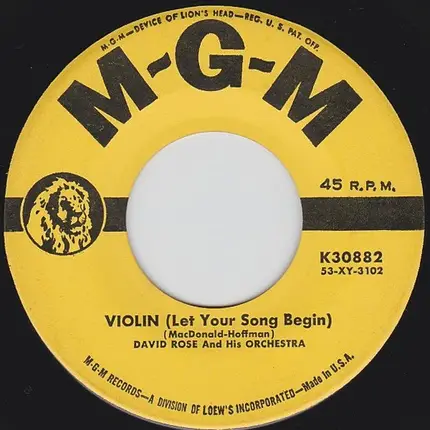 David Rose & His Orchestra - Summertime In Venice