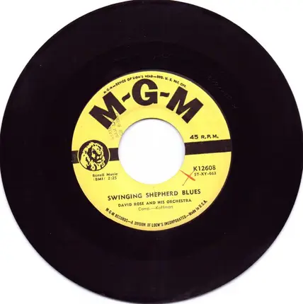 David Rose & His Orchestra - Cimarron / Spellbound