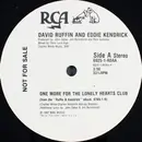 12inch Vinyl Single - David Ruffin And Eddie Kendricks - One More For The Lonely Hearts Club