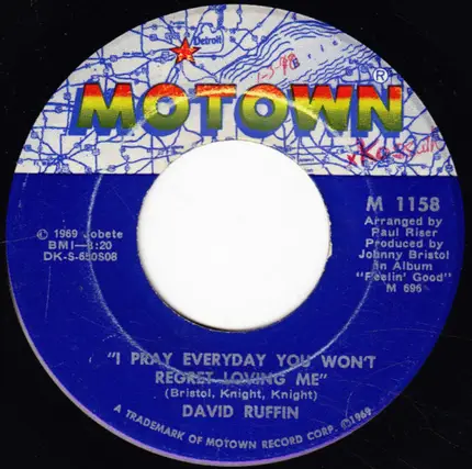 David Ruffin - I'm So Glad I Fell For You