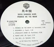 LP - David Sanborn Band - Promise Me The Moon - Promo, Obi, Insert