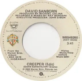 David Sanborn - Creeper / Lisa