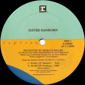David Sanborn - Slam
