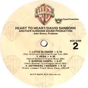 LP - David Sanborn - Heart To Heart