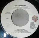 7inch Vinyl Single - David Sanborn - I Told U So