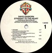 LP - David Sanborn - Straight To The Heart