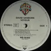 LP - David Sanborn - Voyeur