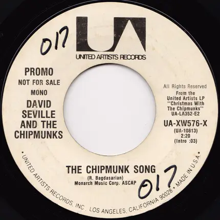 David Seville And The Chipmunks - Rudolph The Red Nosed Reindeer