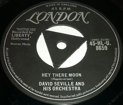 David Seville And His Orchestra - The Bird On My Head / Hey There Moon