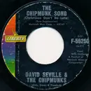 7inch Vinyl Single - David Seville & The Chipmunks - The Chipmunk Song / Alvin's Harmonica