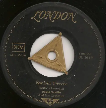 David Seville - Witch Doctor / Bonjour Tristesse