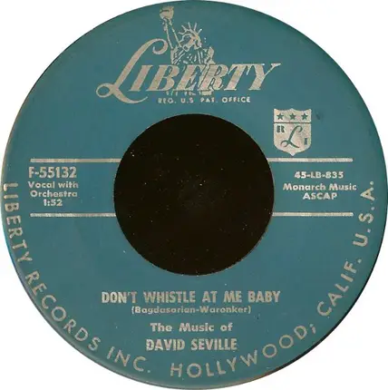 David Seville - Witch Doctor / Don't Whistle At Me Baby