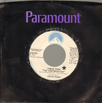 David Shire - Theme From The Conversation / Invocation