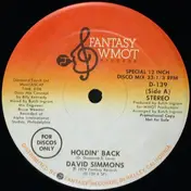 david simmons - Holdin' Back