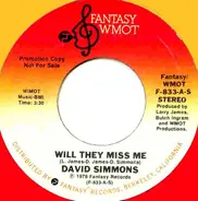 David Simmons - Will They Miss Me