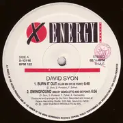 12inch Vinyl Single - David Sion - Burn It Out