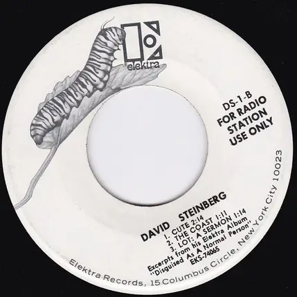 David Steinberg - Excerpts From His Elektra Album 'Disguised As A Normal Person'