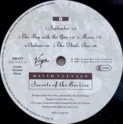 LP - David Sylvian - Secrets Of The Beehive