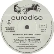 Double LP - Oistrach - Spielt Bach, Mozart, Mendelssohn-Bartholdy, Ravel