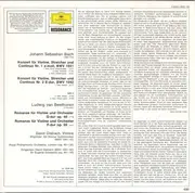 LP - David Oistrach - Bach: Violinkonzerte Nr. 1+2 / Beethoven: Romanzen Nr. 1+2