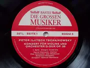 10'' - Tschaikowsky - Tschaikowsky V - Konzert Für Violine Und Orchester D-Dur - with book