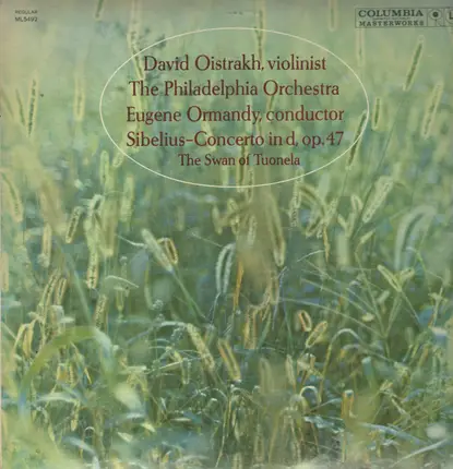 David Oistrakh, Philadelphia Orch, Ormandy - Sibelius: Concerto in d, op.47