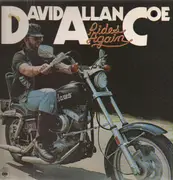 LP - David Allan Coe - Rides Again