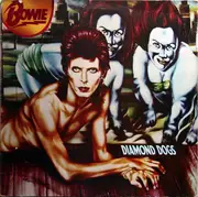 LP - David Bowie - Diamond Dogs - tan labels