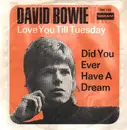 7'' - David Bowie - Love You Till Tuesday - GERMAN ORIGINAL 45 PS