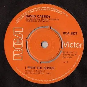 David Cassidy - I Write The Songs