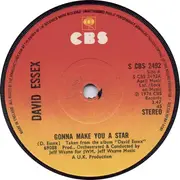 7'' - David Essex - Gonna Make You A Star